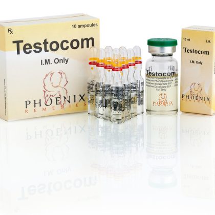 Testocom - Sustanon 250 (mezcla de testosterona)