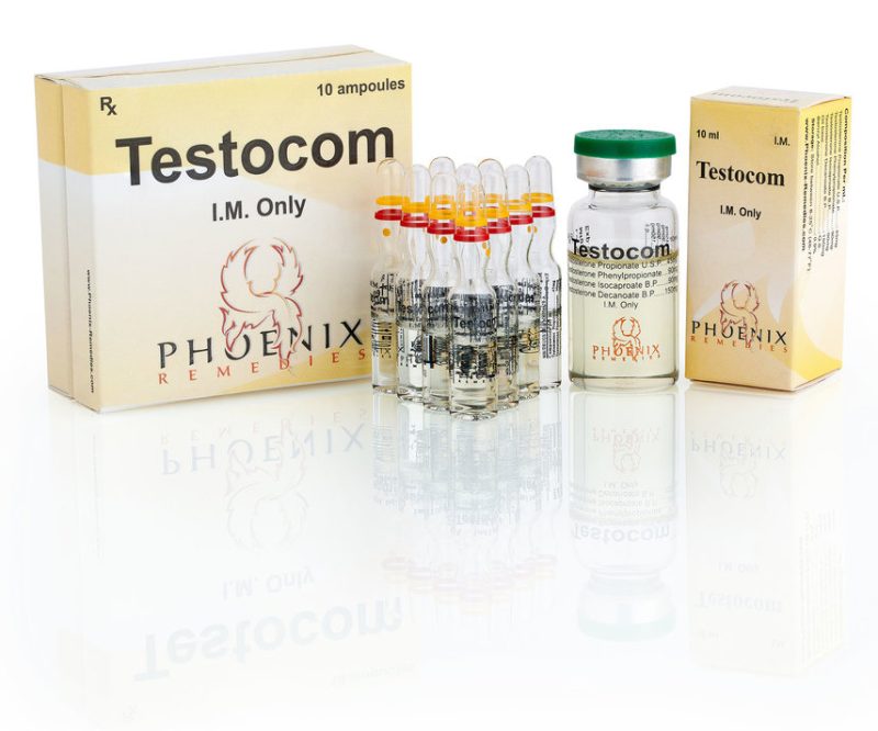 Testocom - Sustanon 250 (mezcla de testosterona)