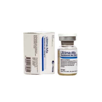 Ultima-Mix - Mezcla de testosterona - Propionato de testosterona + Fenilpropionato de testosterona + Isocaproato de testosterona + Decanoato de testosterona + Base oleosa