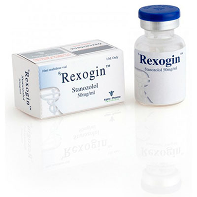 Rexogin (vial) - Inyección de estanozolol (Winstrol depot)