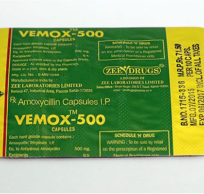 Vemox 500 - Amoxicilina